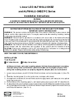 Hubbell ALFW-6LU-5KBZ Series Installation Instructions preview