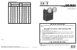 Предварительный просмотр 1 страницы Hubbell DUAL LITE N4X4 Installation Instructions