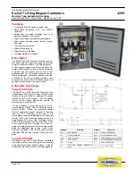 Предварительный просмотр 1 страницы Hubbell Euclid Lifting Magnet Controller 4295 Specification Sheet