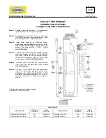 Hubbell Euclid PBP Pendant Assembly & Parts List предпросмотр