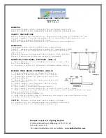 Hubbell ExpressLine Miniliter IV MHSY Series Installation Instructions предпросмотр