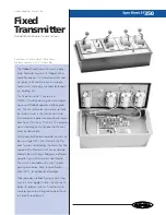 Hubbell Fixed Transmitter 31.350 Specification preview