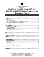 Предварительный просмотр 1 страницы Hubbell GAI-TRONICS 293-101 Manual