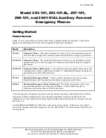 Preview for 2 page of Hubbell GAI-TRONICS 293-101 Manual