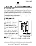 Hubbell GAI-TRONICS 711-102 Manual preview