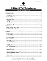 Preview for 1 page of Hubbell GAI-TRONICS NEMA 4X 354-710 Manual