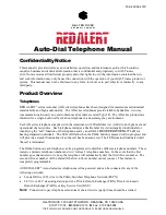 Preview for 3 page of Hubbell GAI-Tronics RED ALERT 393-001AD Manual