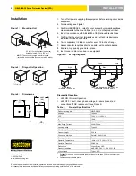 Предварительный просмотр 2 страницы Hubbell HBLSDSA36 Installation Instruction