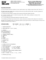 Preview for 2 page of Hubbell Killark USF Series Installation, Operation & Maintenance Data Sheet