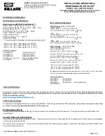 Preview for 6 page of Hubbell Killark USF Series Installation, Operation & Maintenance Data Sheet