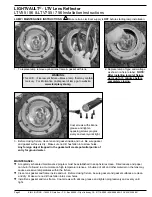 Предварительный просмотр 3 страницы Hubbell KIM LIGHTING LIGHTVAULT LTV55 Installation Instructions