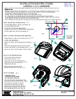 Preview for 1 page of Hubbell LAREDO LCC Installation Instructions Manual