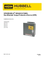 Hubbell SPIKESHIELD HBL10P120B Installation Instruction preview