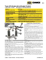 Preview for 3 page of Hubbell Type AR Specification Sheet