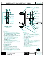 Предварительный просмотр 4 страницы Hubbell VSLT-UP Installation Instructions