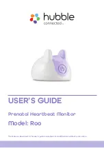 Preview for 1 page of Hubble Connected Roo User Manual