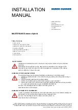 Preview for 1 page of HUBER+SUHNER MASTERLINE Extreme Hybrid Installation Manual