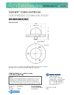 Предварительный просмотр 2 страницы HUBER+SUHNER SPA 2400/360/4/20/V - FICHE TECHNIQUE Technical Data