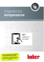 Huber CC-1 Series Manual предпросмотр