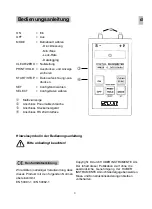 Preview for 3 page of Huber HM28 Operating Instructions Manual