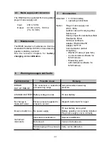 Preview for 22 page of Huber HM28 Operating Instructions Manual