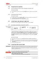 Preview for 28 page of Huber HTS 15 EO Operation Manual