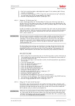 Preview for 49 page of Huber HTS 15 EO Operation Manual