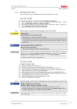 Preview for 39 page of Huber MPC TC 100 Operation Manual