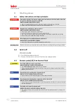 Preview for 42 page of Huber MPC TC 100 Operation Manual