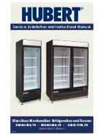 Preview for 1 page of Hubert HUBM-23FB Service, Installation And Operation Manual