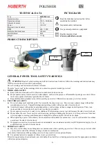 Preview for 6 page of Huberth RP207183-R User Manual