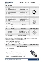 Предварительный просмотр 29 страницы Hubner AMP 41 Operating And Assembly Instructions Manual