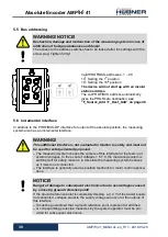 Предварительный просмотр 30 страницы Hubner AMP 41 Operating And Assembly Instructions Manual