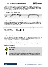 Предварительный просмотр 46 страницы Hubner AMP 41 Operating And Assembly Instructions Manual