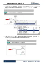 Предварительный просмотр 72 страницы Hubner AMP 41 Operating And Assembly Instructions Manual