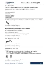 Предварительный просмотр 99 страницы Hubner AMP 41 Operating And Assembly Instructions Manual