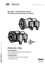 Hubner Baumer FSL Mounting And Operating Instructions preview