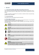 Preview for 5 page of Hubner FG 2 Series Operating And Assembly Instructions Manual