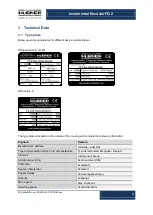 Preview for 9 page of Hubner FG 2 Series Operating And Assembly Instructions Manual