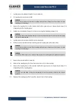 Preview for 16 page of Hubner FG 2 Series Operating And Assembly Instructions Manual