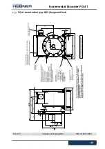 Предварительный просмотр 49 страницы Hubner FG 41 Operating And Assembly Instructions Manual