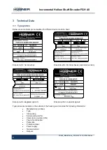 Предварительный просмотр 8 страницы Hubner FGH 40 Series Operating And Assembly Instructions Manual