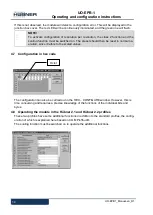 Предварительный просмотр 14 страницы Hubner U-ONE-LWL Operating Instructions Manual