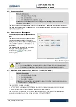 Preview for 23 page of Hubner U-ONE-SAFETY-LWL Generation II Operating And Assembly Manual