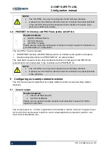 Preview for 24 page of Hubner U-ONE-SAFETY-LWL Generation II Operating And Assembly Manual