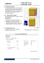 Preview for 28 page of Hubner U-ONE-SAFETY-LWL Generation II Operating And Assembly Manual