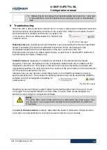 Preview for 33 page of Hubner U-ONE-SAFETY-LWL Generation II Operating And Assembly Manual