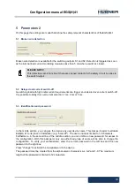 Preview for 19 page of Hubner UO-EM-EGS41 Configuration Manual