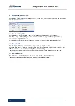 Preview for 24 page of Hubner UO-EM-EGS41 Configuration Manual