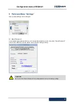 Preview for 25 page of Hubner UO-EM-EGS41 Configuration Manual